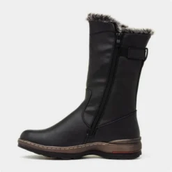 Heavenly Feet Bramble Womens Black Calf Boot -UK Shoe Sales Store 18259 2 L03.20220928000635