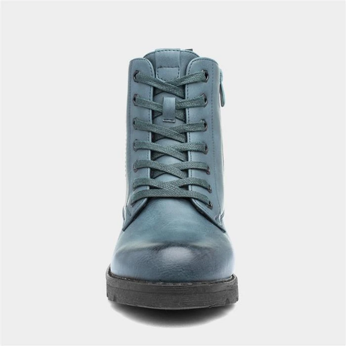 Heavenly Feet Jackie Womens Ocean Blue Boot 3 Heavenly Feet Jackie Womens Ocean Blue Boot