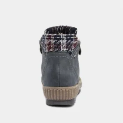 Relife Louisa Womens Grey Ankle Boot -UK Shoe Sales Store 18328 2 L04.20220607000157