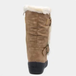 Softlites Womens Tan Faux Fur Calf Boot -UK Shoe Sales Store 18403 2 L04.20220929000550