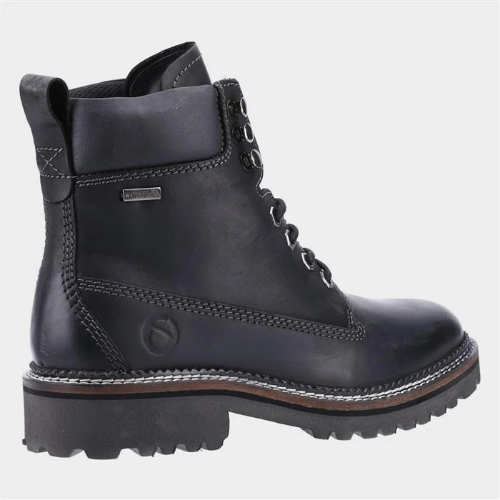 Cotswold Chipping Womens Black Lace Up Boot 4 Cotswold Chipping Womens Black Lace Up Boot - Image 2