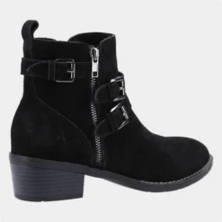 Hush Puppies Jenna Womens Black Ankle Boot 6 Hush Puppies Jenna Womens Black Ankle Boot -UK Shoe Sales Store 184097 3 L03.20230116000059