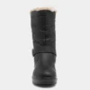 Softlites Womens Black Quilted Pull On Calf Boot -UK Shoe Sales Store 18451 2 L02.20220929000552