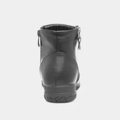 Cushion Walk Stacey Womens Black Ankle Boot -UK Shoe Sales Store 185022 2 L04.20230717000216