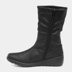Cushion Walk Rumer Womens Black Boot 8 Cushion Walk Rumer Womens Black Boot -UK Shoe Sales Store 185023 2 L03.20230717000217