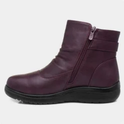 Softlites Jean Womens Purple Ankle Boot -UK Shoe Sales Store 185088 2 L03.20230223000153