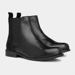 Hush Puppies Cora Womens Black Chelsea Boot -UK Shoe Sales Store 185096 2 L06.20220915000445