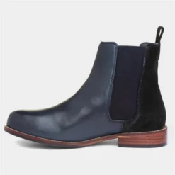 Hush Puppies Cora Womens Navy Chelsea Boot -UK Shoe Sales Store 185097 2 L03.20220915000446