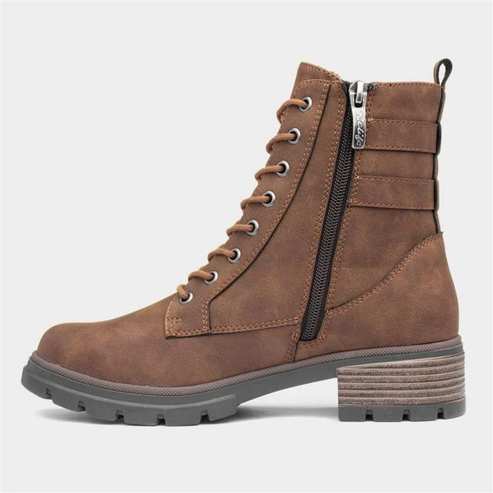 Relife Debbie Womens Brown Boot 4 Relife Debbie Womens Brown Boot - Image 2