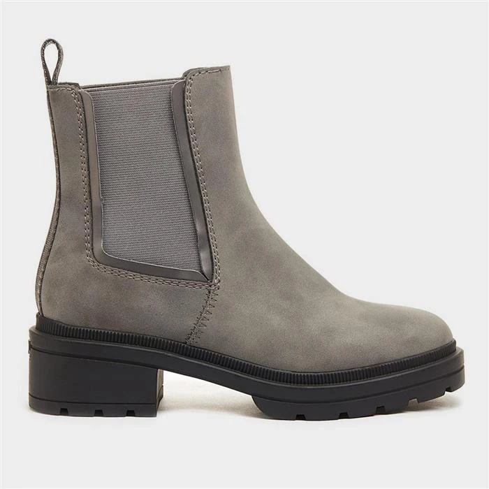 Rocket Dog Iggie Womens Grey Ankle Boot 4 Rocket Dog Iggie Womens Grey Ankle Boot - Image 2