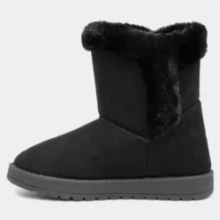 Lilley Womens Black Pull On Boot -UK Shoe Sales Store 186069 2 L03.20220927000052