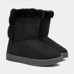 Lilley Womens Black Pull On Boot -UK Shoe Sales Store 186069 2 L06.20220927000052