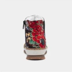 Rieker Womens Black Multi Printed Chelsea Boot -UK Shoe Sales Store 186072 2 L04.20230822000245