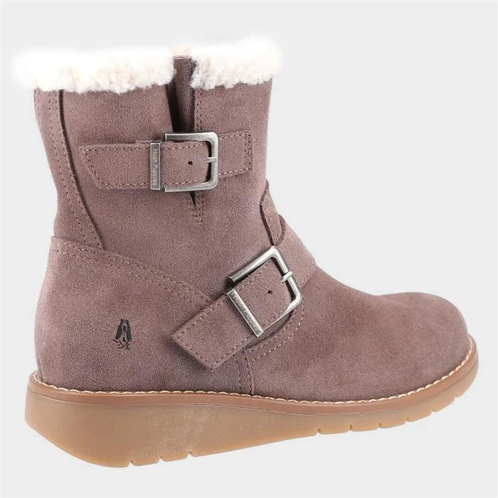 Hush Puppies Lexie Womens Brown Boot 4 Hush Puppies Lexie Womens Brown Boot - Image 2