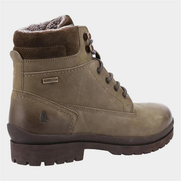 Hush Puppies Annay Womens Olive Green Mid Boot 4 Hush Puppies Annay Womens Olive Green Mid Boot - Image 2