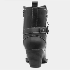 Lilley Marie Womens Black Heeled Boot -UK Shoe Sales Store 186111 2 L04.20230815000256