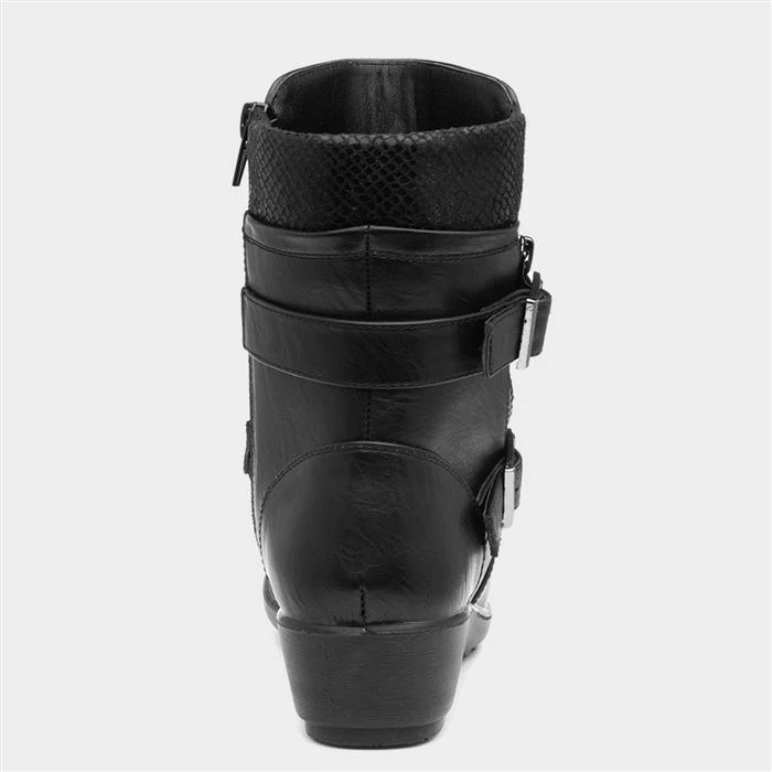 Cushion Walk Briony Womens Black Boot 5 Cushion Walk Briony Womens Black Boot - Image 3