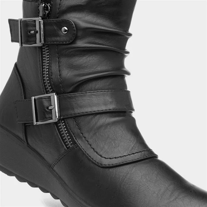Cushion Walk Briony Womens Black Boot 6 Cushion Walk Briony Womens Black Boot - Image 4