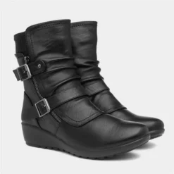 Cushion Walk Briony Womens Black Boot 11 Cushion Walk Briony Womens Black Boot -UK Shoe Sales Store 187006 2 L06.20230717000218