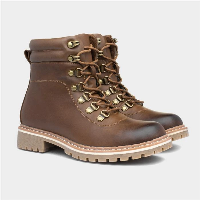 Lilley & Skinner Ontario Womens Tan Boot 7 Lilley & Skinner Ontario Womens Tan Boot - Image 5