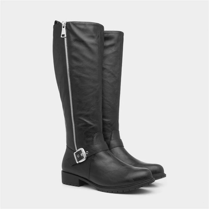 Lilley Womens Riding Boot In Black 7 Lilley Womens Riding Boot In Black - Image 5