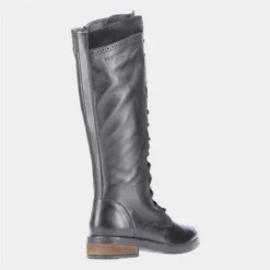 Hush Puppies Rudy Womens Black Long Boot -UK Shoe Sales Store 188029 3 L03.20230112000742