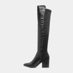 Lilley Womens Black Over The Knee Boot -UK Shoe Sales Store 188039 2 L03.20220829000214