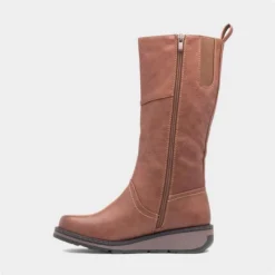 Heavenly Feet Robyn Womens Brown High Leg Boot -UK Shoe Sales Store 189281 2 L03.20230510000220