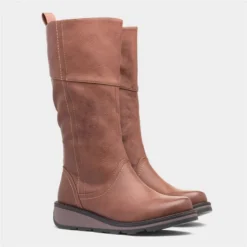 Heavenly Feet Robyn Womens Brown High Leg Boot -UK Shoe Sales Store 189281 2 L06.20230510000220