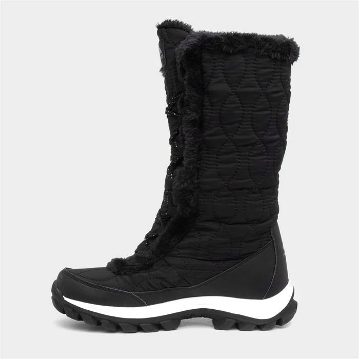 Trespass Coretta II Women’s Black Calf Snow Boot 4 Trespass Coretta II Women’s Black Calf Snow Boot - Image 2