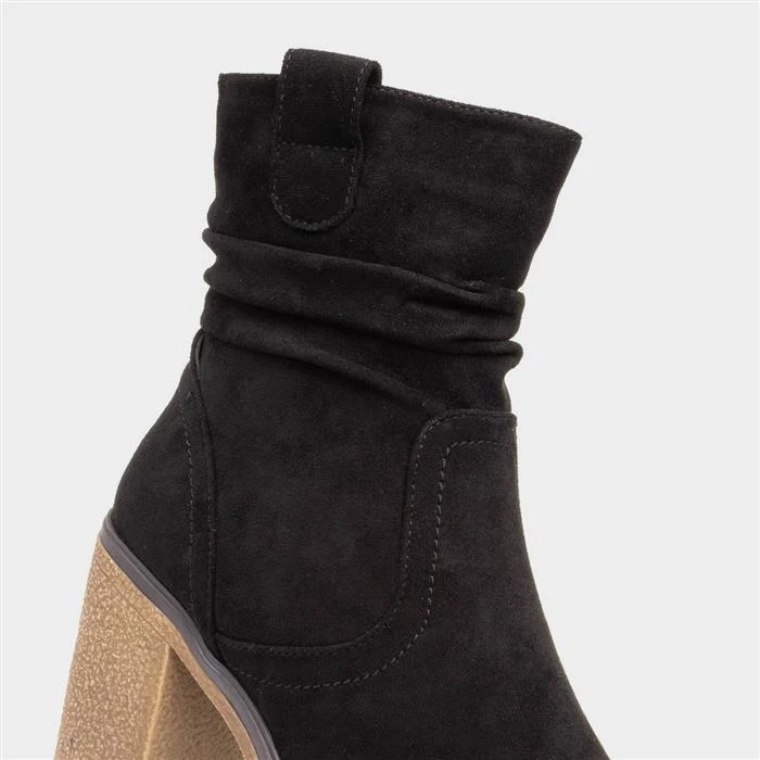 Lotus Danica Womens Black Ankle Boot 6 Lotus Danica Womens Black Ankle Boot - Image 4