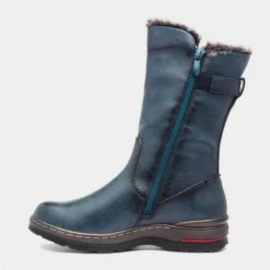 Heavenly Feet Bramble Womens Ocean Blue Boot -UK Shoe Sales Store 189481 2 L03.20230630000049