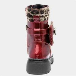 Heavenly Feet Marcie Womens Ruby Red Patent Boot -UK Shoe Sales Store 189482 2 L04.20230607000218