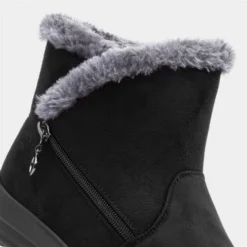 Cushion Walk Olivia Womens Black Faux Fur Boot 10 Cushion Walk Olivia Womens Black Faux Fur Boot -UK Shoe Sales Store 189514 2 L05.20221114000600