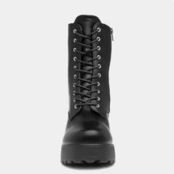 Sedai Sutton Womens Black Chunky Heeled Boot