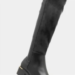 Truffle Nicola Womens Black High Leg Boot -UK Shoe Sales Store 189582 2 L05.20230119000730