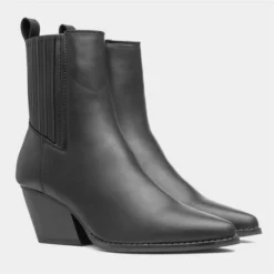 Truffle Houston1 Womens Black Western Boot -UK Shoe Sales Store 189744 2 L06.20230811000242