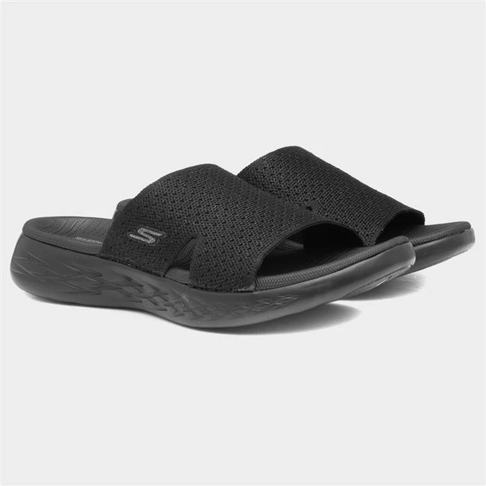Skechers On The Go Adore Womens Black Mule Sandal 7 Skechers On The Go Adore Womens Black Mule Sandal - Image 5