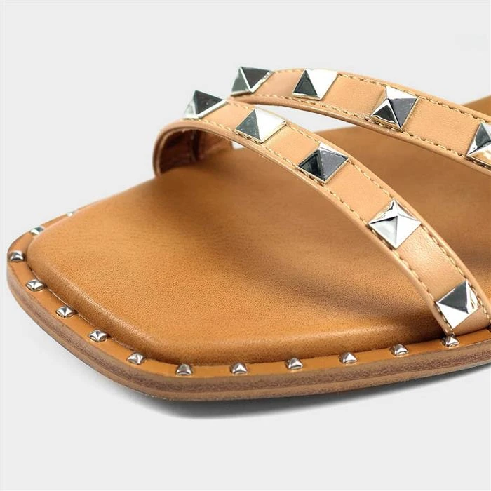 Lunar Sydney Womens Tan Sandal 5 Lunar Sydney Womens Tan Sandal - Image 3