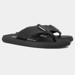 Rocket Dog Adios Womens Black Webbing Flip Flop -UK Shoe Sales Store 190193 2 L06.20230616000145