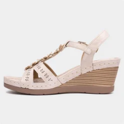 Lilley & Skinner Barbados Womens Beige Sandal -UK Shoe Sales Store 190205 2 L03.20230628000134
