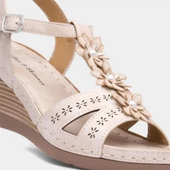 Lilley & Skinner Barbados Womens Beige Sandal -UK Shoe Sales Store 190205 2 L05.20230628000134