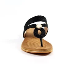 Lunar Ezra Womens Black Sandal -UK Shoe Sales Store 190239 3 L04.20230310000223