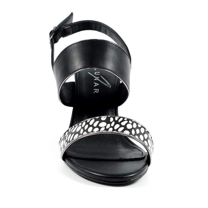 Lunar Darla Womens Black Heeled Sandal 5 Lunar Darla Womens Black Heeled Sandal - Image 3