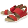 Lotus Cecilla Womens Red Suede Sandal -UK Shoe Sales Store 190254 3 L02.20230726000350