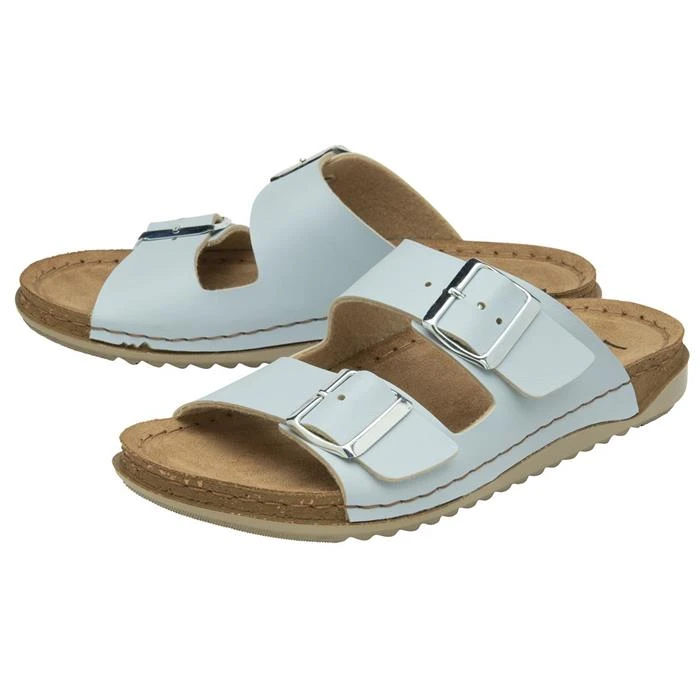 Lotus Cortona Womens Blue Buckle Sandal 3 Lotus Cortona Womens Blue Buckle Sandal