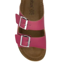 Lotus Cortona Womens Raspberry Pink Buckle Sandal -UK Shoe Sales Store 190281 3 L04.20230216000330