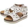 Lotus Melbourne Womens White Leather Sandal -UK Shoe Sales Store 190299 3 L02.20230215000104