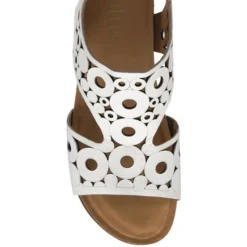 Lotus Melbourne Womens White Leather Sandal -UK Shoe Sales Store 190299 3 L04.20230215000104