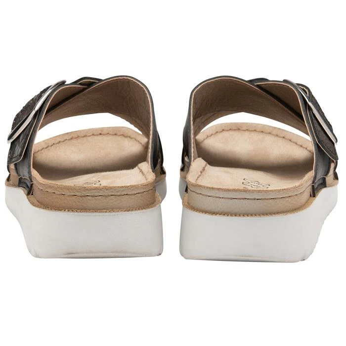 Lotus Marta Womens Black Mule Sandals 4 Lotus Marta Womens Black Mule Sandals - Image 2